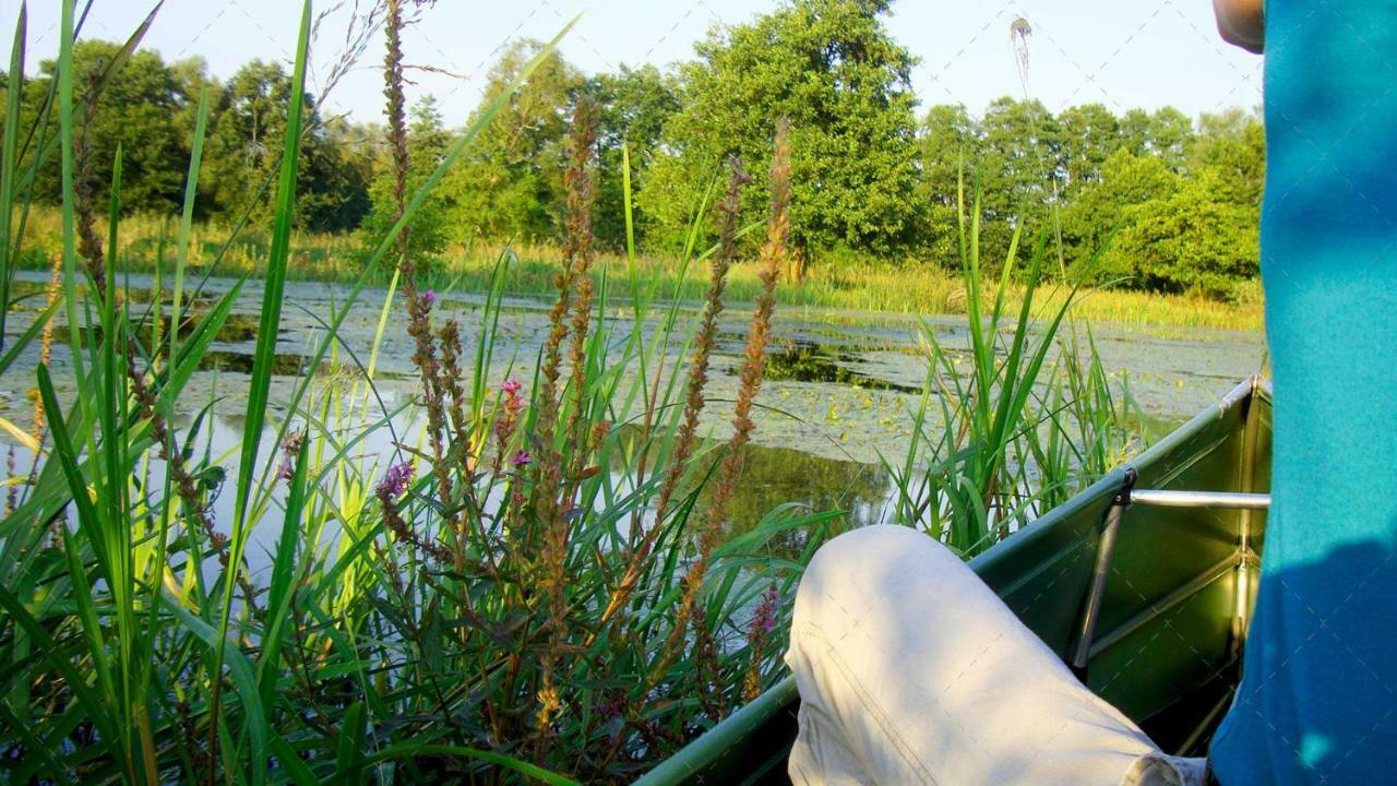 Janischs Fewo Im Spreewald, Terrasse, Grosser Garten Und Blick Inklusive Unterspreewald Exterior foto